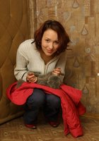 Худая брюнетка хвастается красивыми половыми губами 1 фото Худая брюнетка хвастается красивыми половыми губами 1 фото