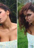 Юная скромница показывает свою идеальную грудь 5 фото Юная скромница показывает свою идеальную грудь 5 фото